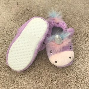 Unicorn slippers